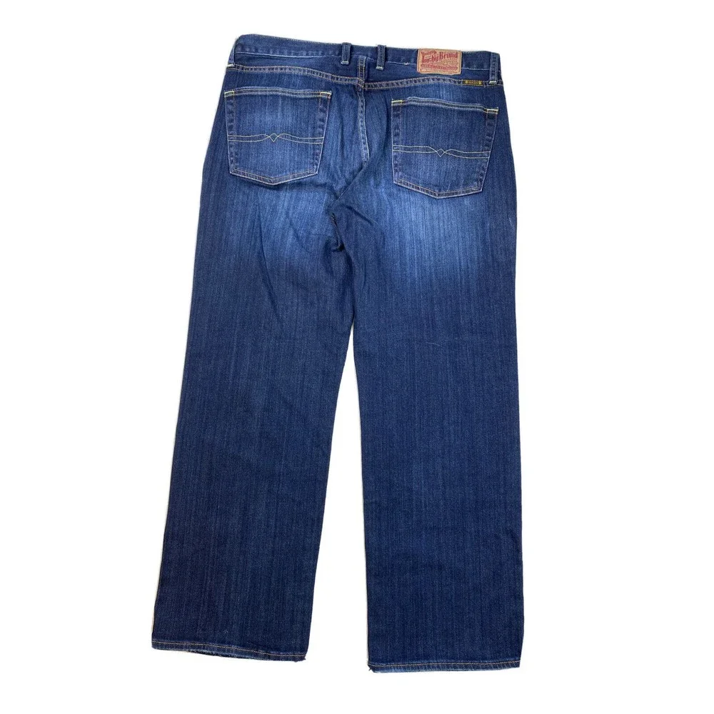 Lucky Brand Men's Dark Wash 361 Vintage Straight Denim Jeans - 36 Short Inseam - Picture 2 of 4